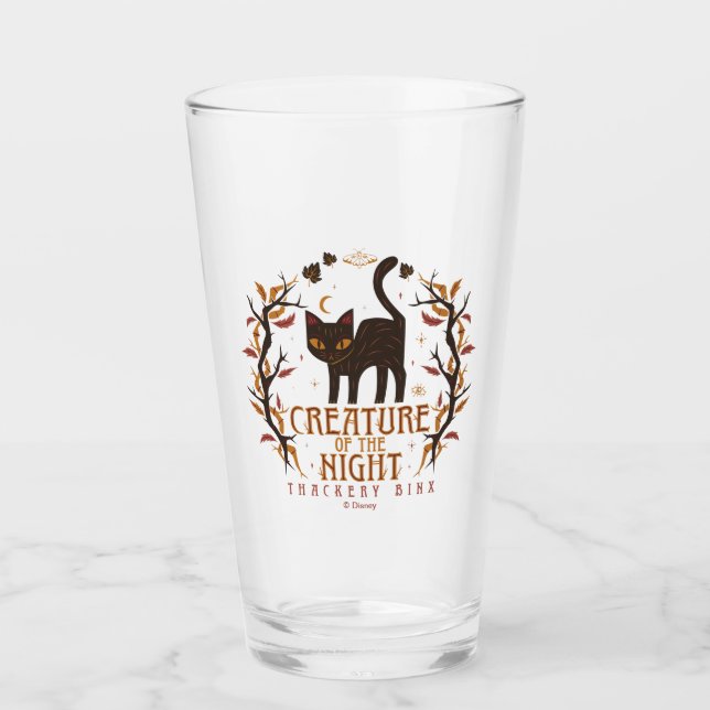 Verre Hocus Pocus Thackery Binx Night Magie (Devant)