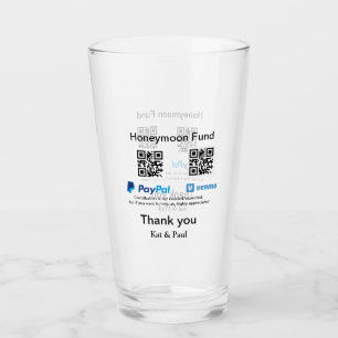 Verre Honeymoon Fund PayPal Venmo QR code Merci