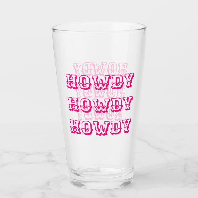 Verre Howdy (Devant)