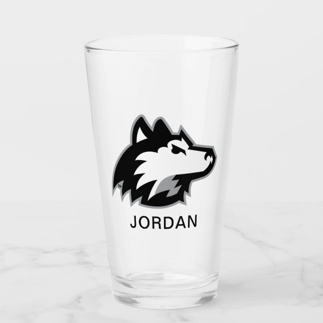 Verre Huskies du nord de l'Illinois (Devant)
