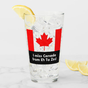 Verre I Mlle Canada de hein à Zed