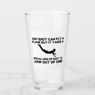 VERRE IDIOT SKYDIVING