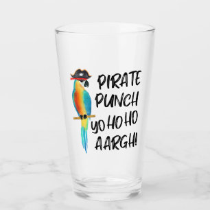 Verre Ile tropicale Perroquet Pirate Punch