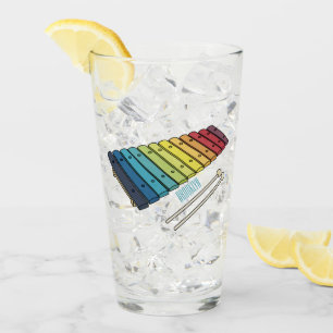 Verre Illustration de bande dessinée en Xylophone