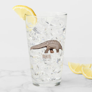 Verre Illustration de Pangolin