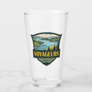Verre Illustration du parc national des Voyageurs Insign
