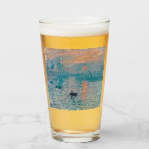 Verre Impression Soleil Levant Claude Monet 