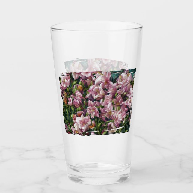 Verre Impressions fleurs sauvages (Devant)