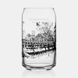 Verre imprimé peut ensemble de 1