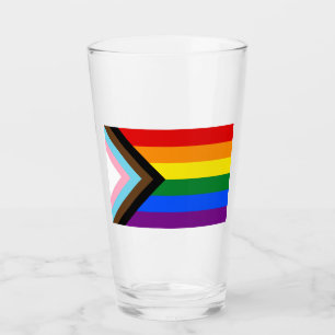 Verre Indicateur de fierté de progression LGBTQ+