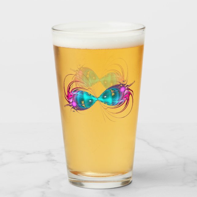 Verre Infinité fractale (Devant (rempli))