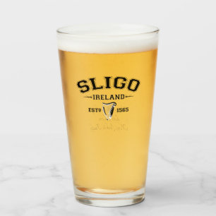 Verre Irish County Sligo Irlande Texte personnalisé