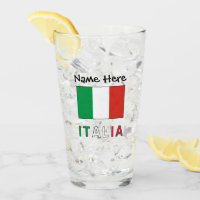 Italia e Bandiera Italiana Personnalisé