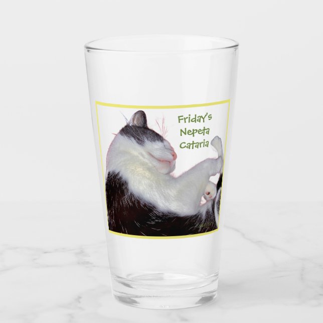 Verre It's Friday have a glass. Drinkware Glass Pint (Devant)