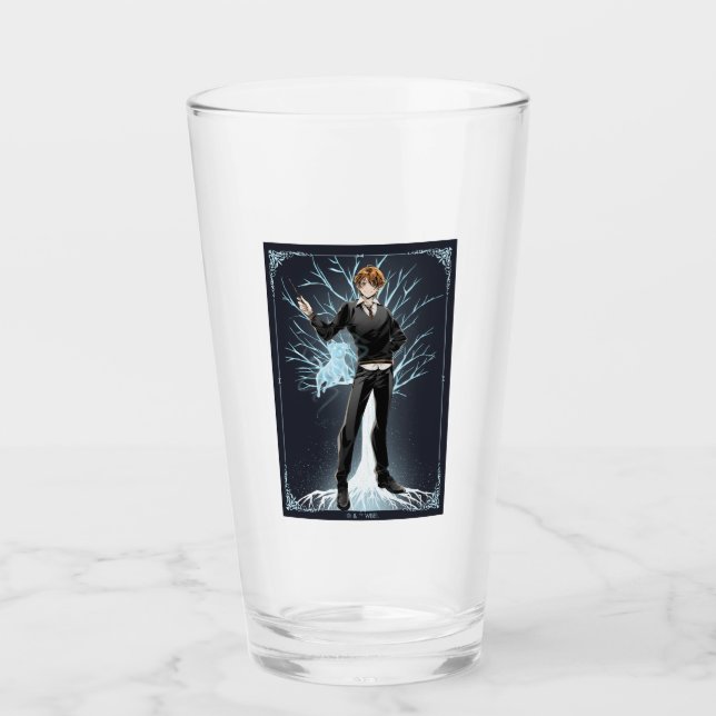 Verre Jack Russell Terrier Patronus d'Anime Ron Weasley (Devant)