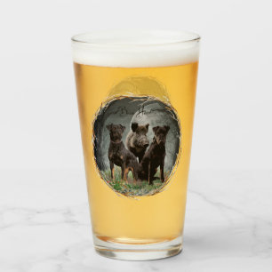 Verre Jagdterrier, Coeur courageux