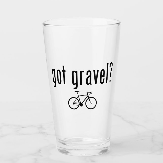 Verre J'Ai Du Vélo Gravel (Devant)