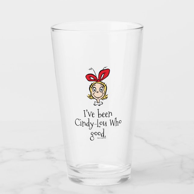 Verre J'Ai Été Cindy-Lou Qui Bon (Devant)