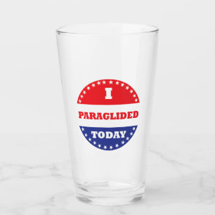 Verre J'Ai Paraglidé Aujourd'Hui