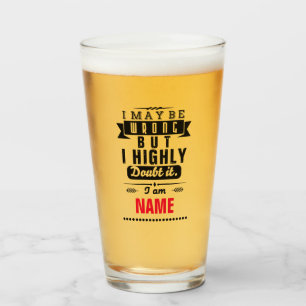 Verre J'ai peut-être tort, mais je doute fortement qu'il