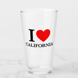 Verre J'aime la Californie