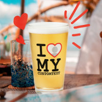 J'Aime Ma Petite Amie | Texte photo personnalisé