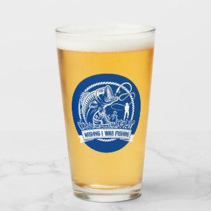 Verre J'Aimerais Pêcher