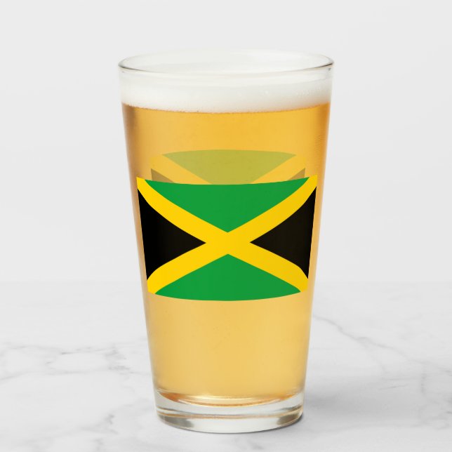 Verre Jamaïque (Devant (rempli))