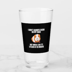 Verre Je Joue Avec Du Cochon De Guine Le Matin