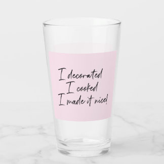 Verre Je lui ai fait de gentilles femmes au foyer de NY