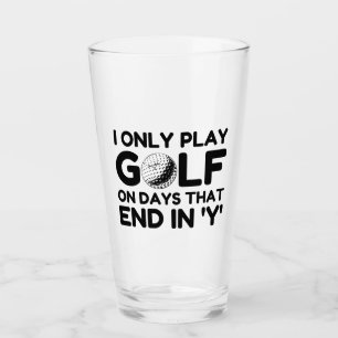 Verre Je Ne Joue Que Du Golf