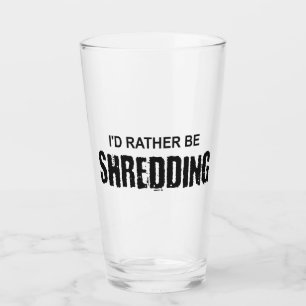 Verre Je préfère me déchiqueter