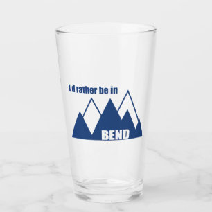 Verre Je préférerais être à Bend Oregon Mountain