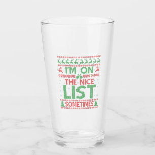 Verre Je suis sur la belle liste Parfois drôle laide lai