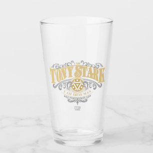 Verre Je suis Tony Stark, je suis Iron Man Graphique Orn