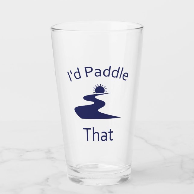 Verre J'empalerais ça (Devant)