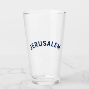 Verre Jérusalem, Palestine Israël Vintage Arch