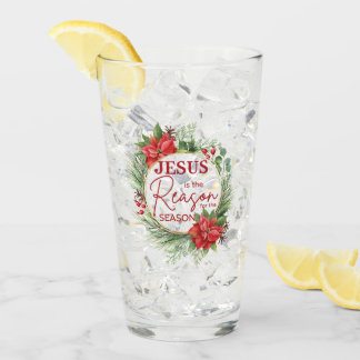 Verre Jésus est la raison de la saison Noël