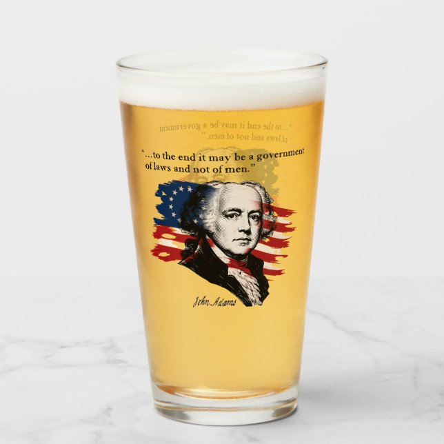 Verre John Adams (Devant (rempli))