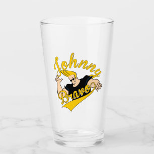 Verre Johnny Bravo Graphisme sportif