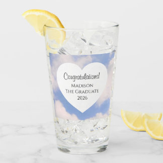 Verre Joli Message de Félicitations pour la Remise des D