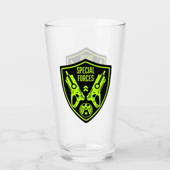 Verre Jouet pour enfants Bataille d'armes à feu (Devant)