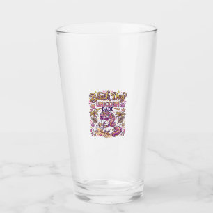 Verre Jour de plage licorne bébé licorne stylée créa Zaz