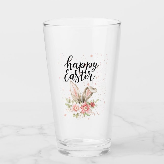 Verre Joyeuses Pâques (Devant)