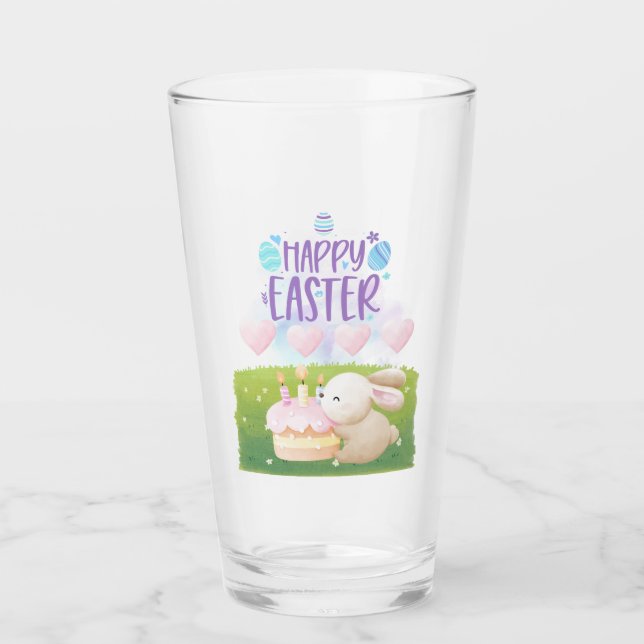 Verre Joyeuses Pâques (Devant)
