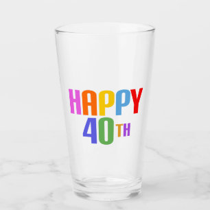 Verre Joyeux 40ème