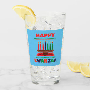 Verre Joyeux Kwanzaa Kinara