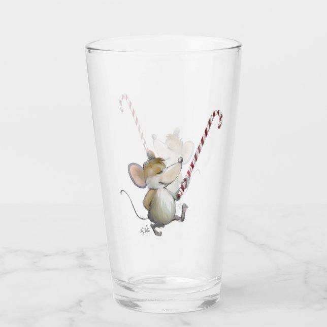 Verre Joyeux Mouse Moe Glass Cup (Devant)