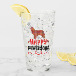 Verre Joyeux Pawlidays   Jeu de mots amusant