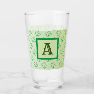Verre Joyeux shamrock de trèfle St Patrick